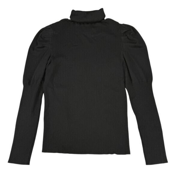 BY ANTHROPOLOGIE Cecilia Puff-Sleeved Turtleneck Sweater Sz XL - Picture 4 of 6